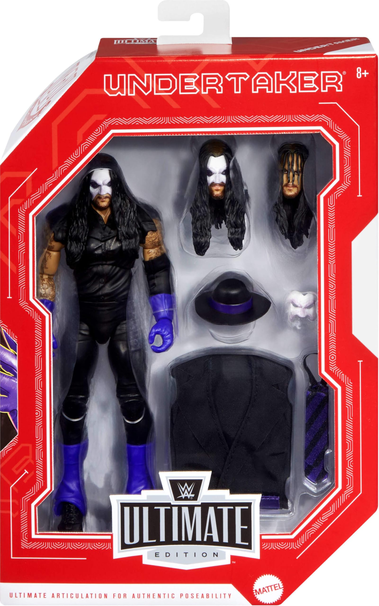 Mattel WWE Elite Ultimate Undertaker 新品 Mattel WWE Legends Ultimate Edition Action Figure & Accessories